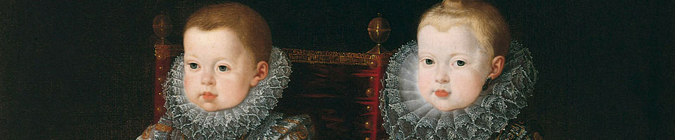 Portrait of Alfonso 'el Caro' and Ana Margarita (Detail)