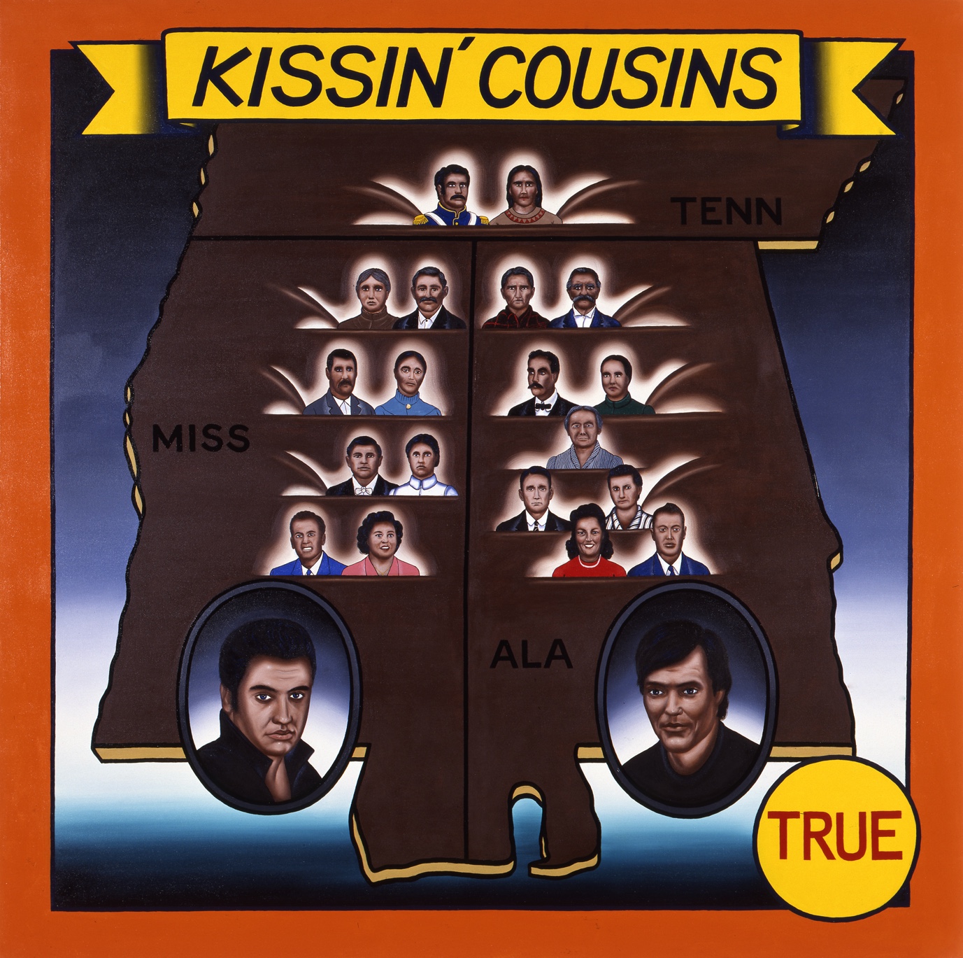 Roger Brown, Kissin’ Cousins, 1990