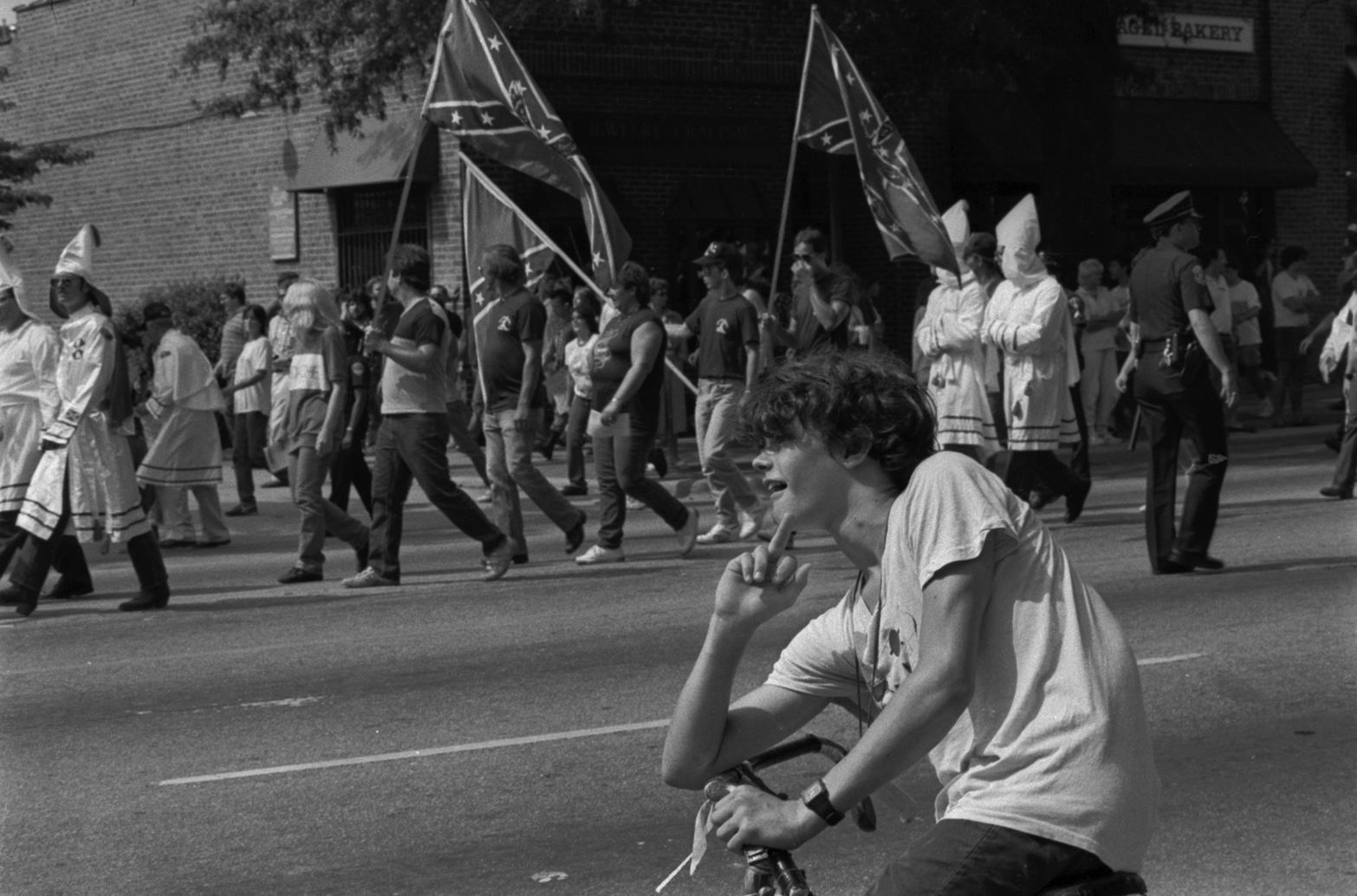 Michael Galinsky, The Day the KKK Came to Town, 1987 (produced 2015)